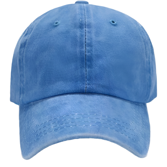 Unisex Adjustable Baseball Cap: Low Profile Washed Cotton Golf Dad Hat